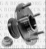 BORG & BECK BBK1285 Accessory Kit, disc brake pads